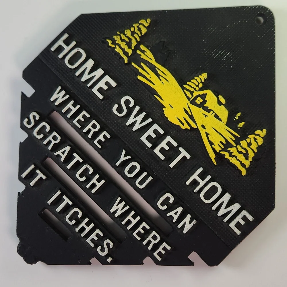 1970s Cast Metal Decorative Trivet Kitchen Kitsch